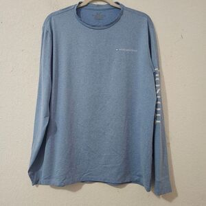 ​Vineyard Vines Men's Performance Long Sleeve Boston City Collection